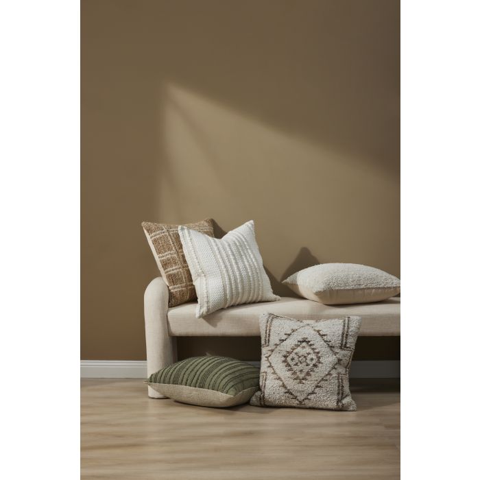 Judd Cushion White - Amalfi