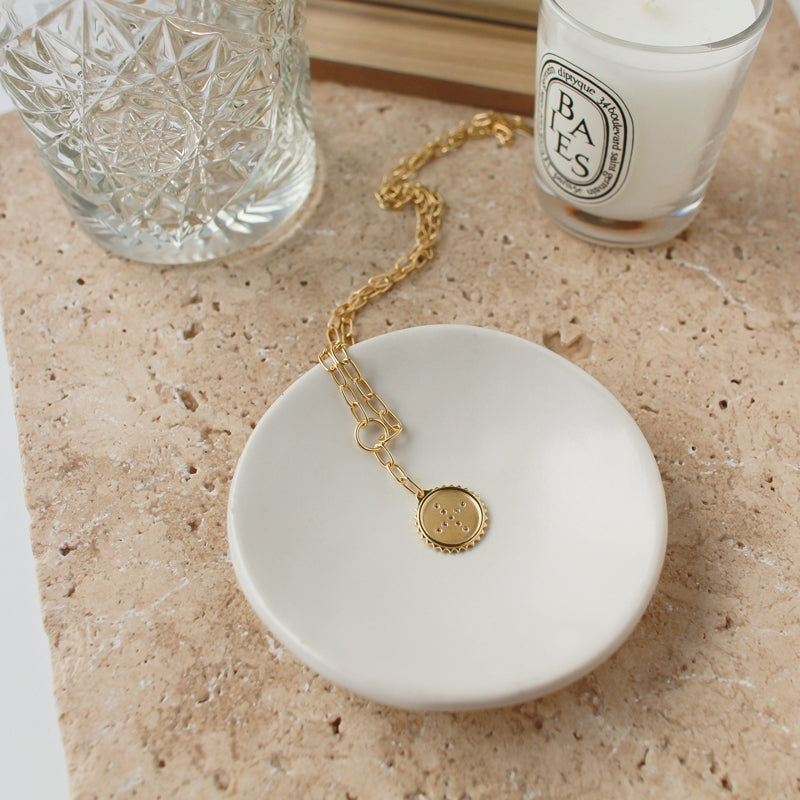 Halcyon Drop Necklace- Murkani