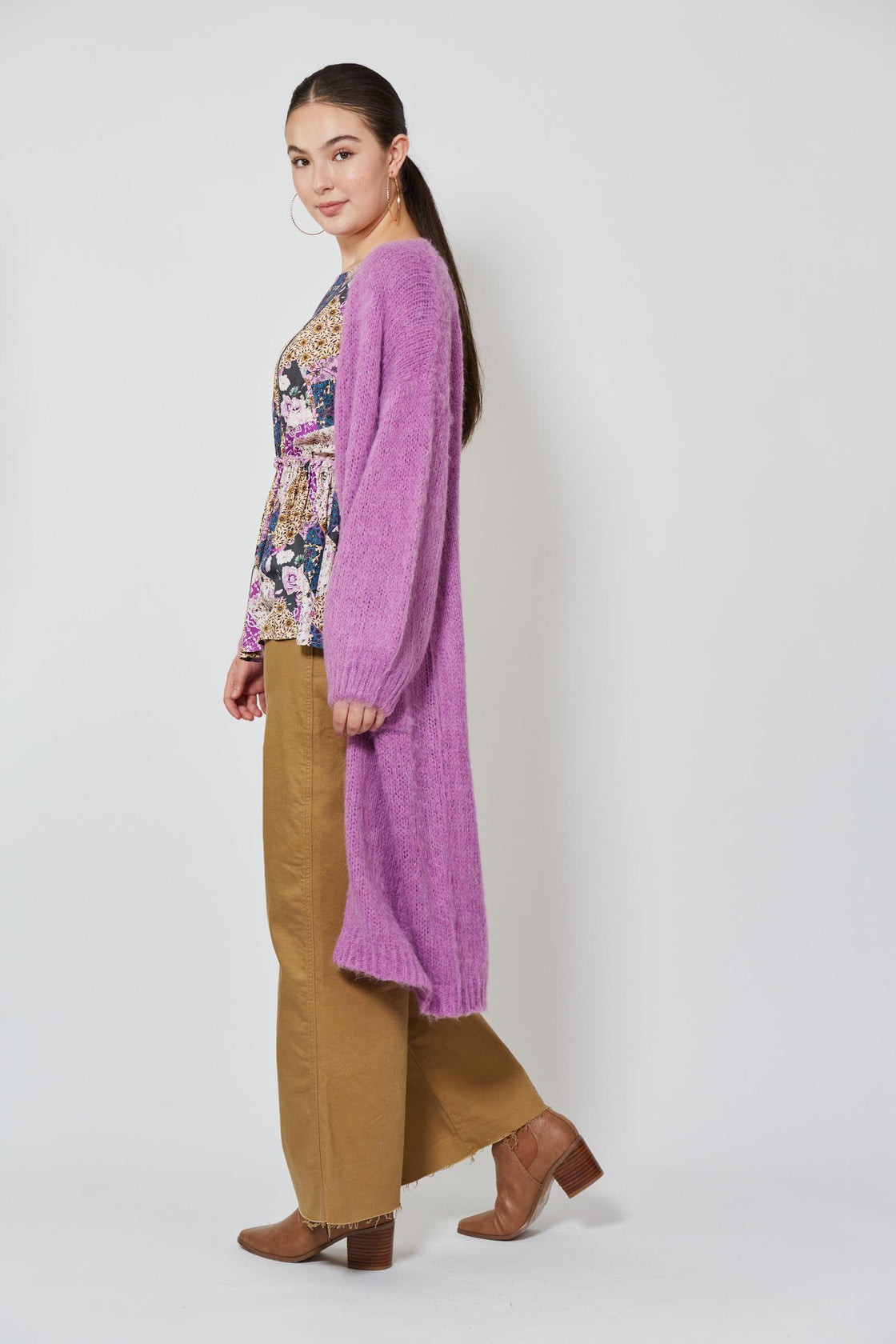 Zelda Longline Cardigan - Isle Of Mine