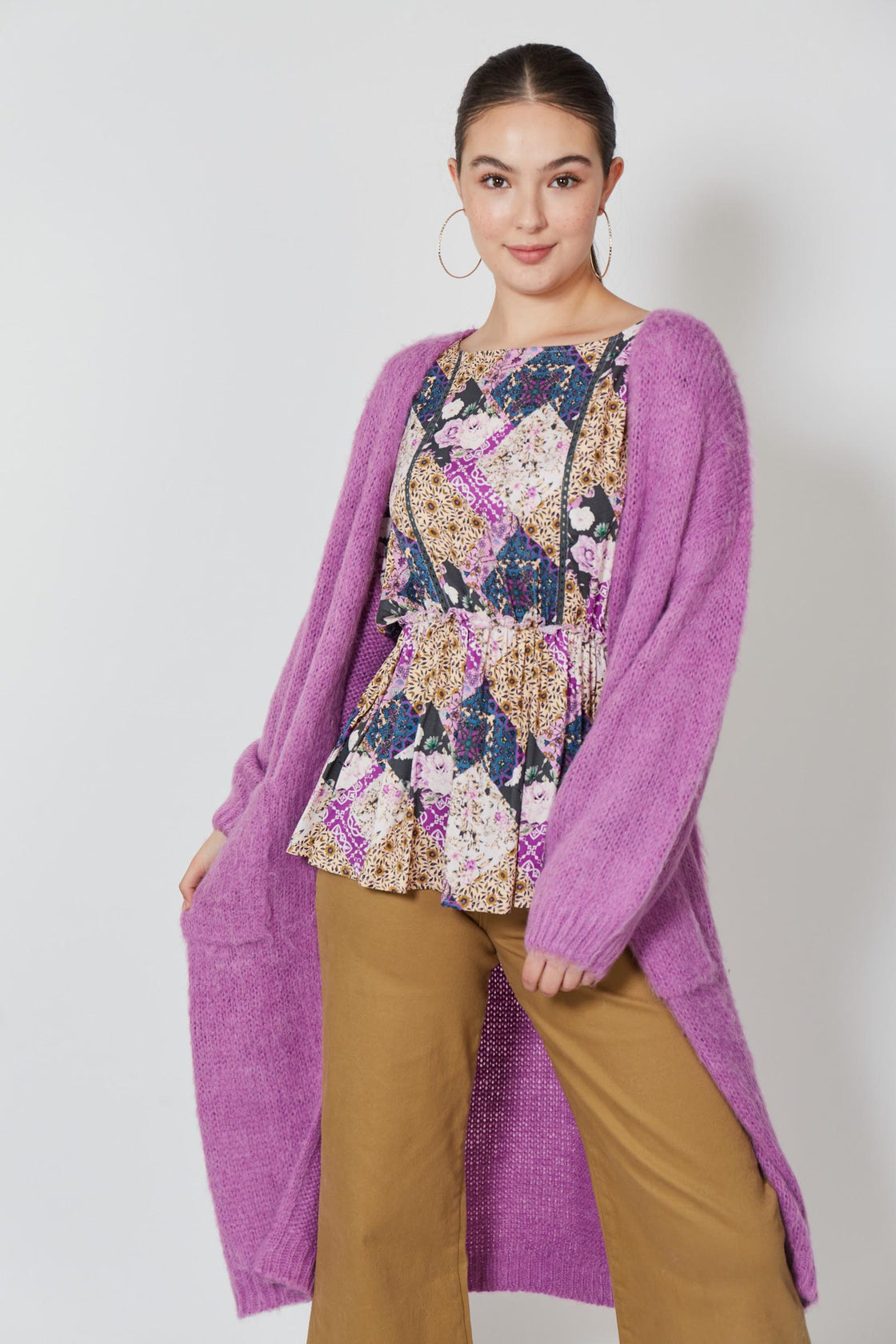 Zelda Longline Cardigan - Isle Of Mine