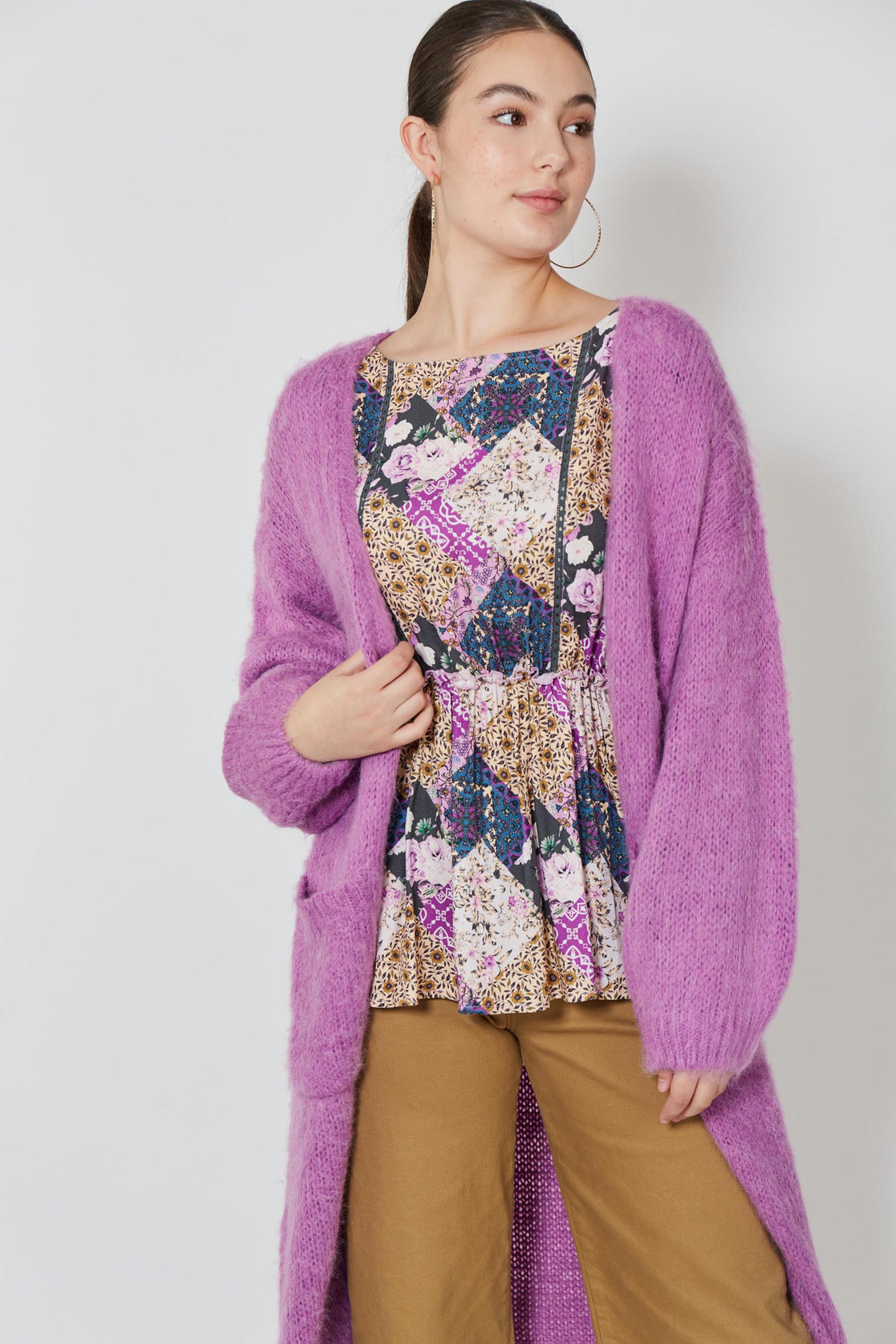 Zelda Longline Cardigan - Isle Of Mine