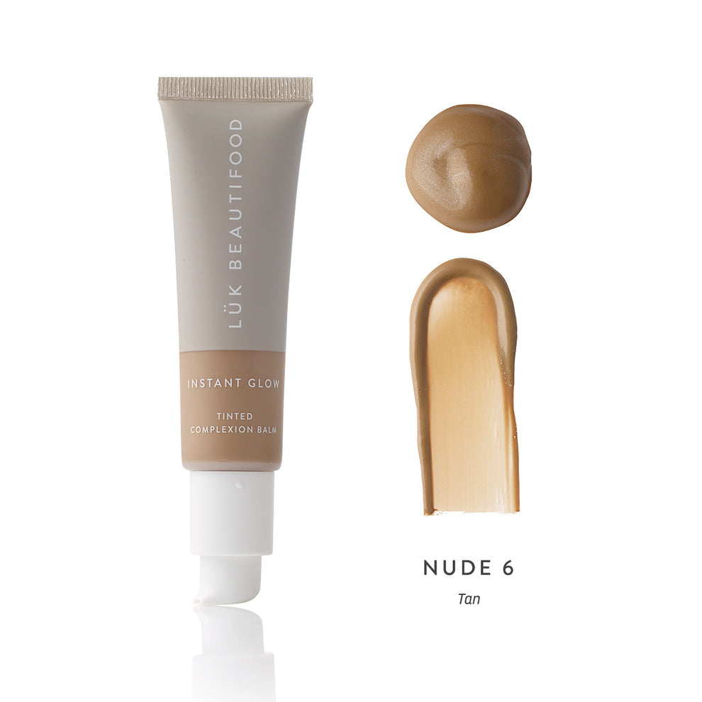 Instant Glow Skin Tint: Nude 6 - Tan - Luk Beautifood