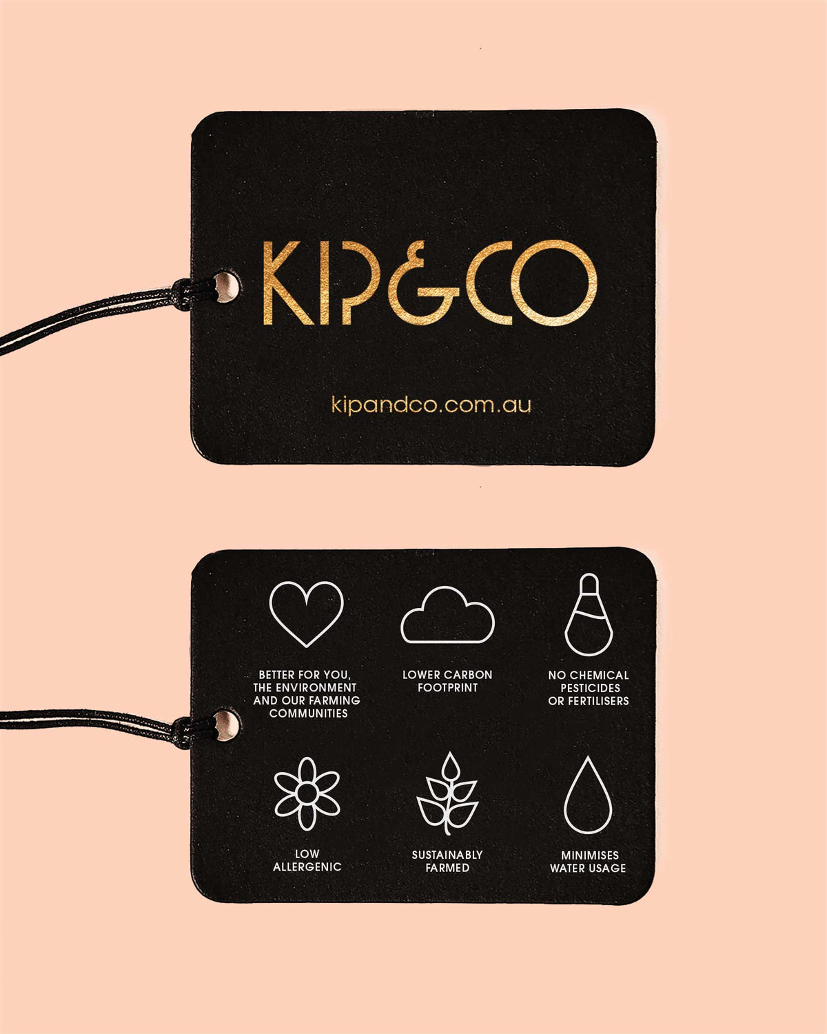 Frangipani Linen Apron - Kip&Co X Ken Done
