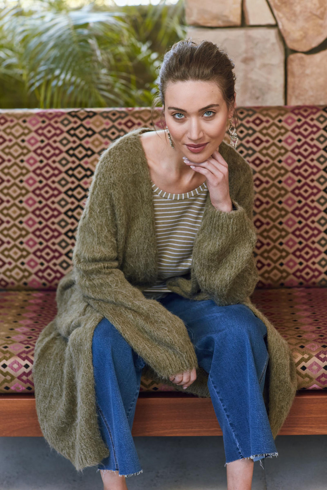 Zelda Longline Cardigan - Isle Of Mine