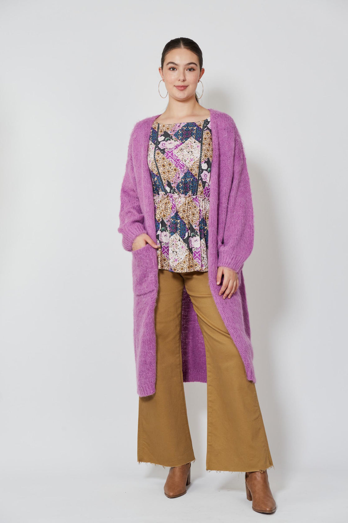 Zelda Longline Cardigan - Isle Of Mine