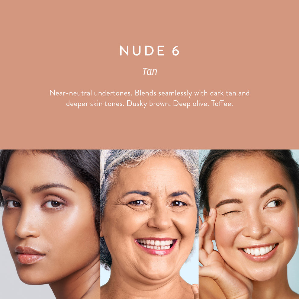 Instant Glow Skin Tint: Nude 6 - Tan - Luk Beautifood