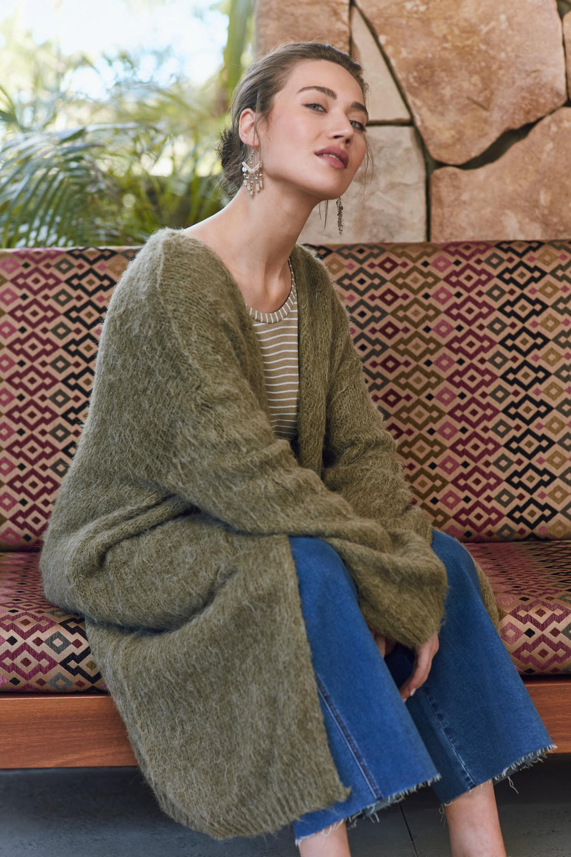 Zelda Longline Cardigan - Isle Of Mine