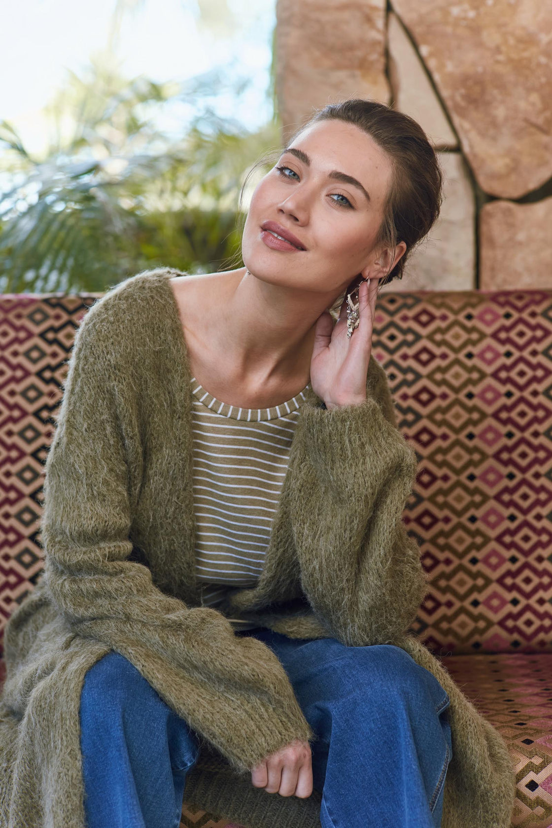 Zelda Longline Cardigan - Isle Of Mine