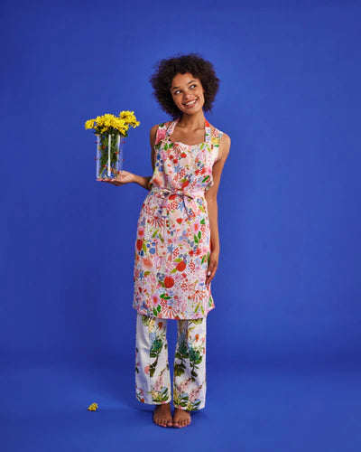Meandering Meadow Linen Apron - Kip&Co
