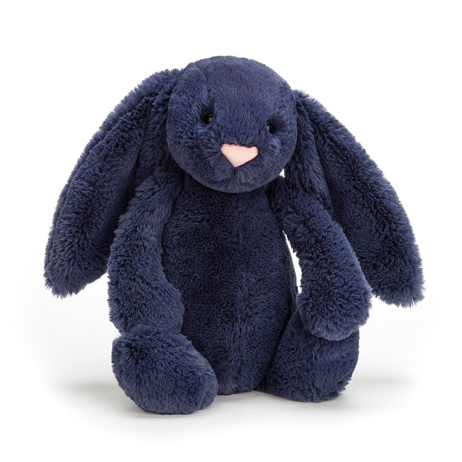 Bashful Bunny Navy Medium - Jellycat