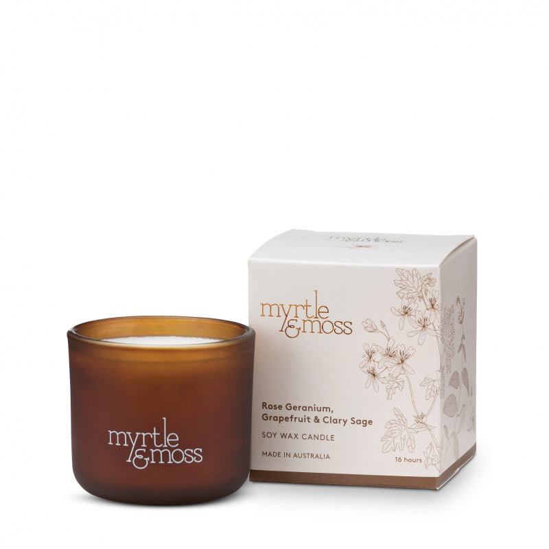 Rose Geranium Mini Candle