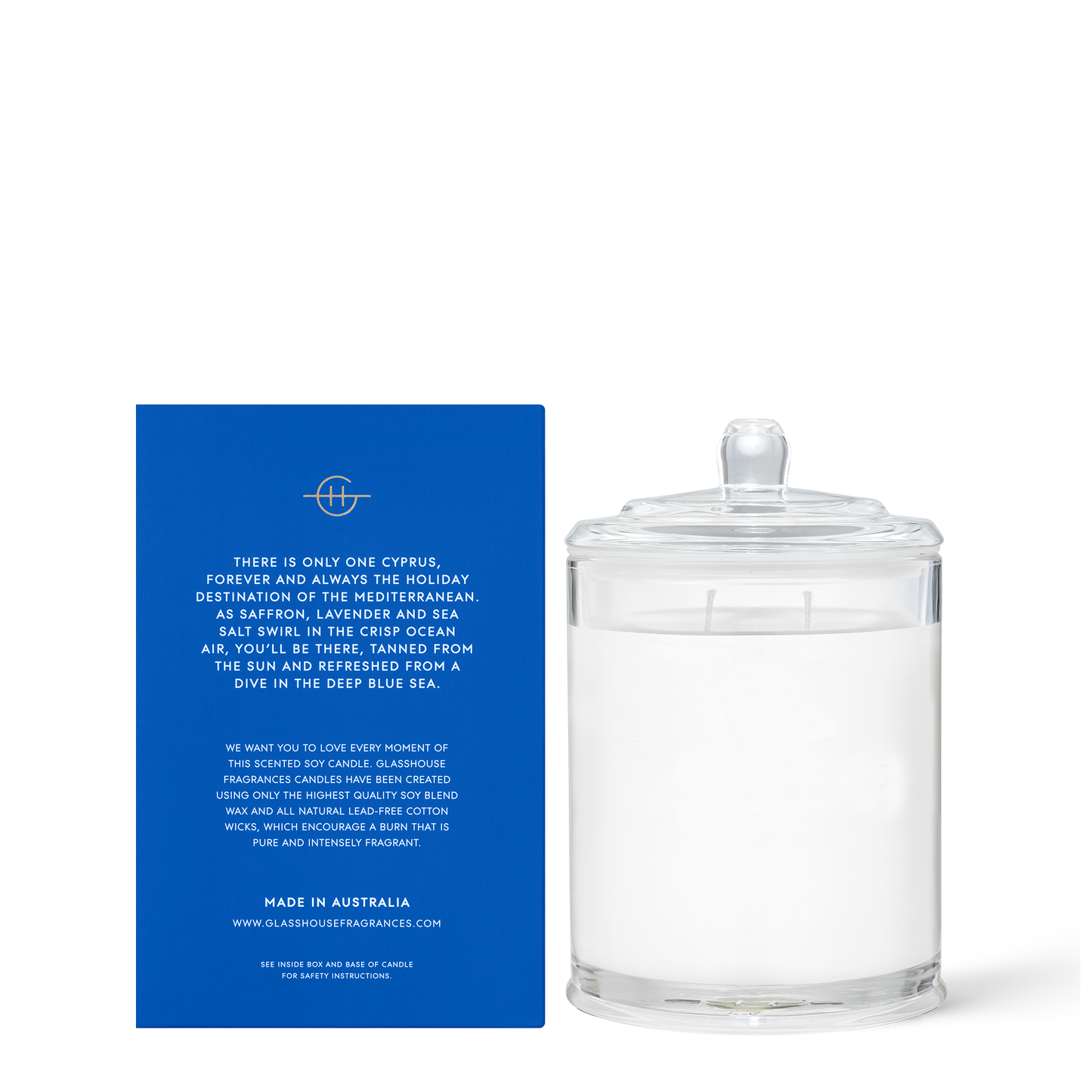 Diving Into Cyprus 380g Soy Candle
