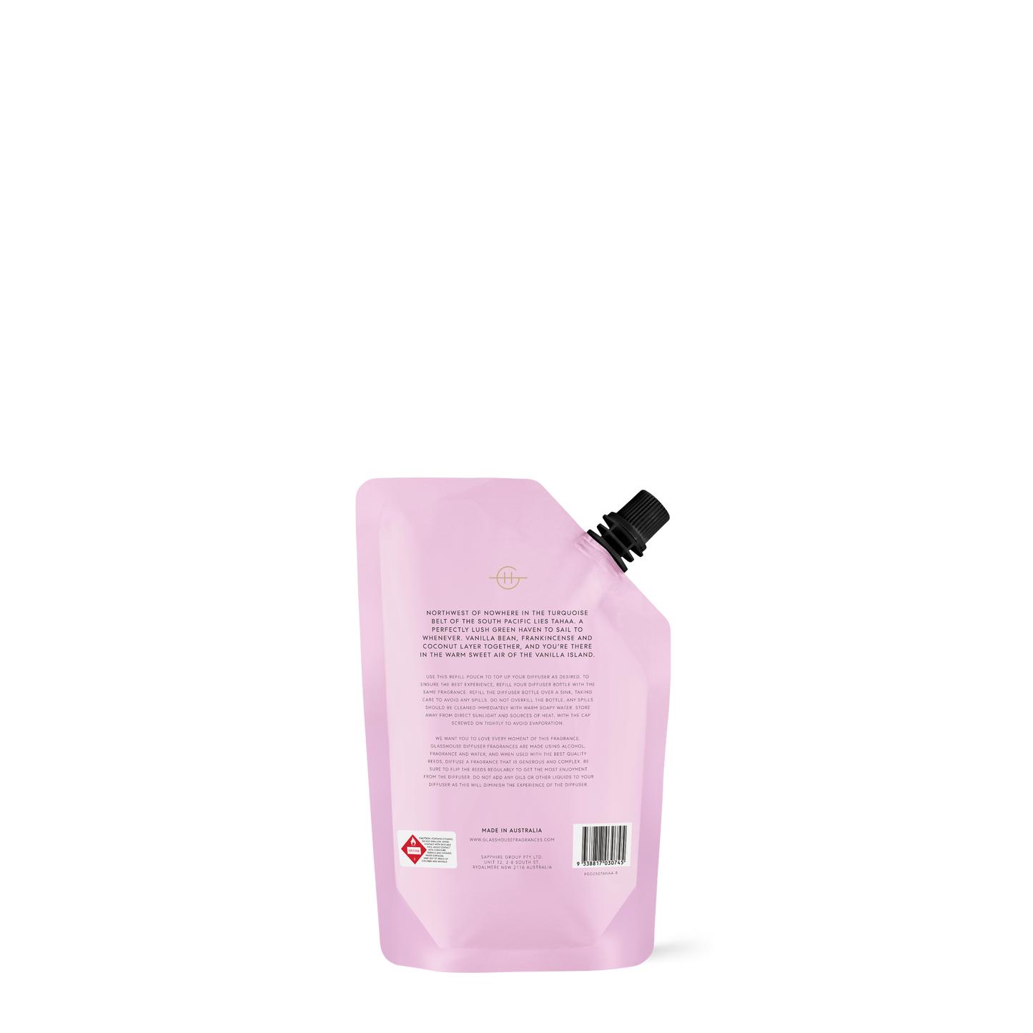 A Tahaa Affair 250ml Diffuser Refill Pouch