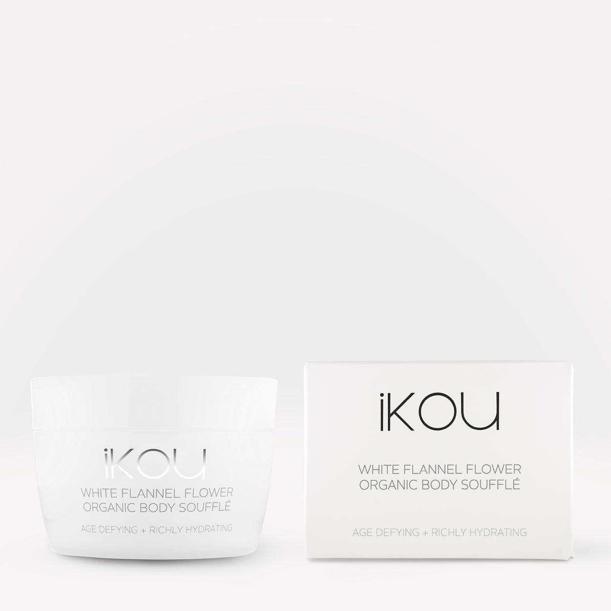 White Flannel Flower Organic Body Souffle