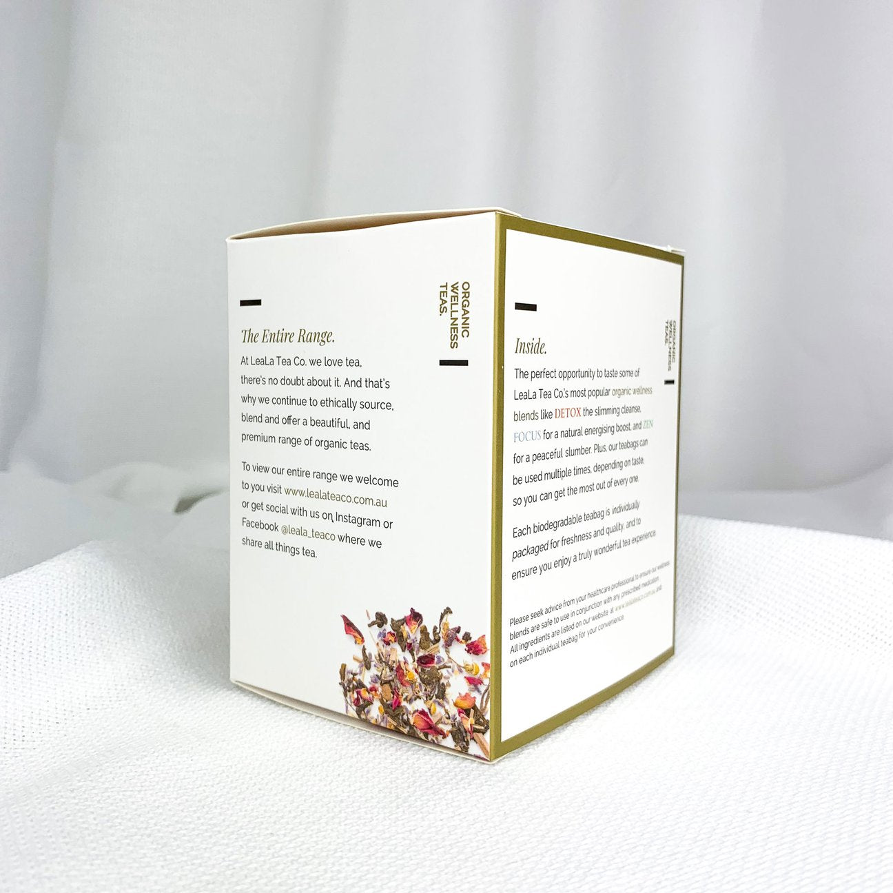 Wellness Blends Tea Tasting Box
