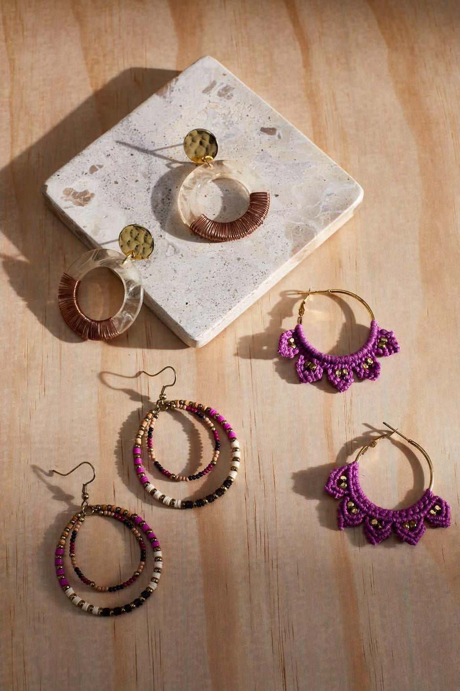 Diaz Crochet Earring - eb&ive