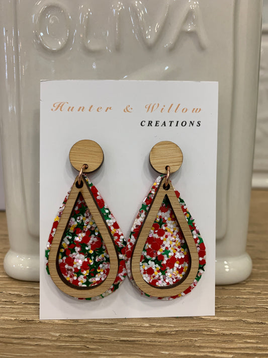 Hunter & Willow Statement Christmas Earrings