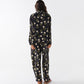 Wild Rose Organic Cotton Long Sleeve Shirt & Pant Pyjama Set - Kip&Co