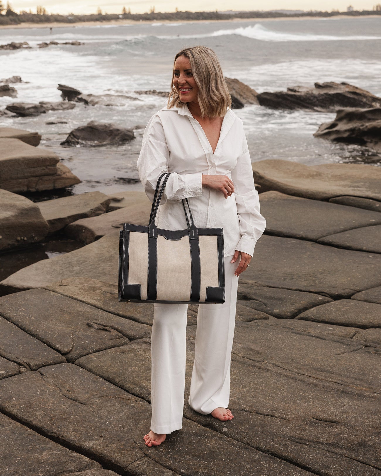 Toorak Canvas Tote Bag - Louenhide