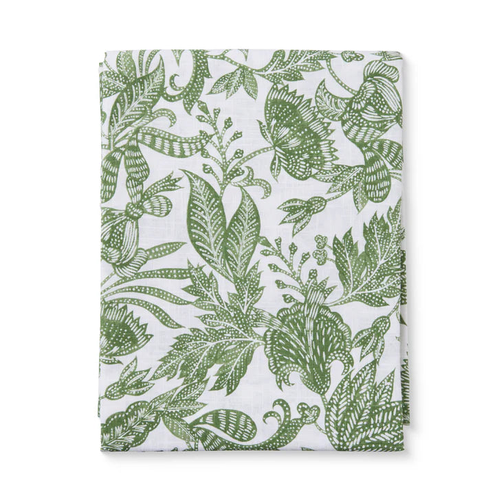 Samara Green Tablecloth