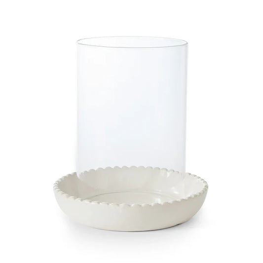 Neve White Ceramic Votive