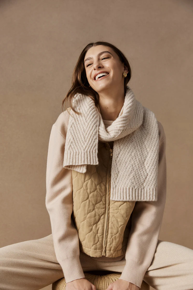 Sable Knit Scarf