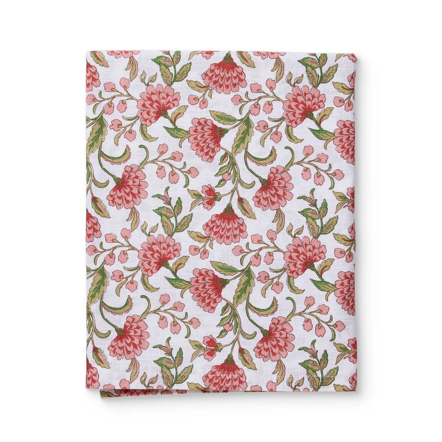 Georgia Pink/Green Tablecloth 150x350cm