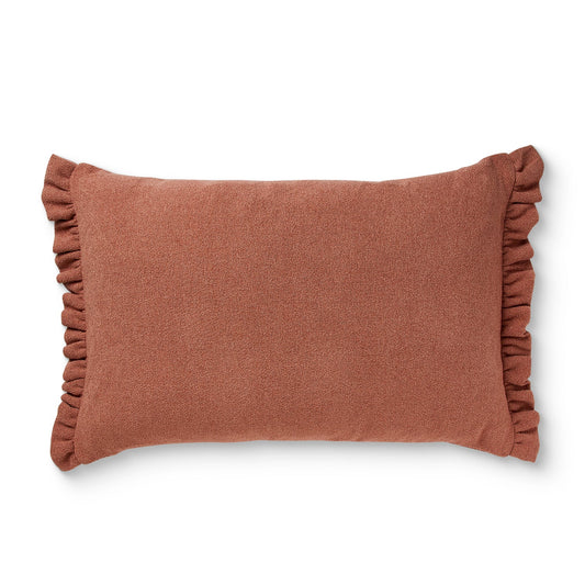 Willa Grapefruit Frill Cushion 40x60cm