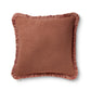Margot Grapefruit Fringe Cushion 50cm
