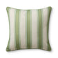 Sailor Green Stripe Reversible Outdoor Cushion
