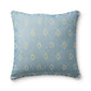 Asher Ocean Blue Reversible Outdoor Cushion 50cm