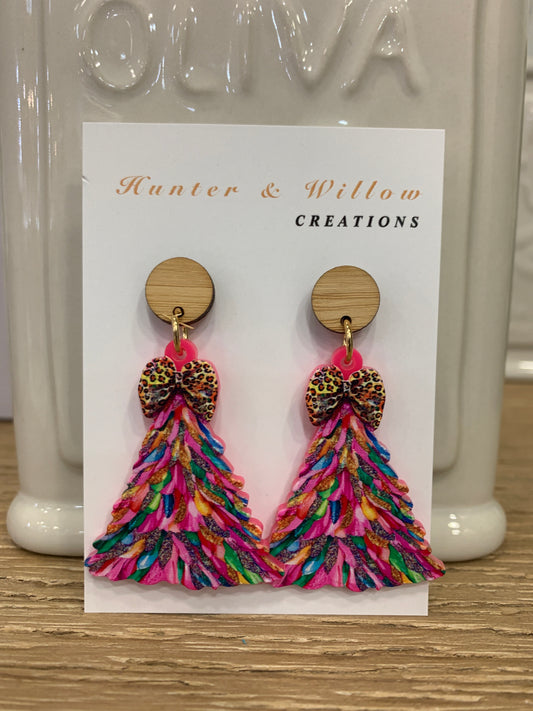 Hunter & Willow Statement Christmas Earrings