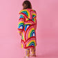 Rainbow Spray Kuddle Kids Robe - Kip&Co