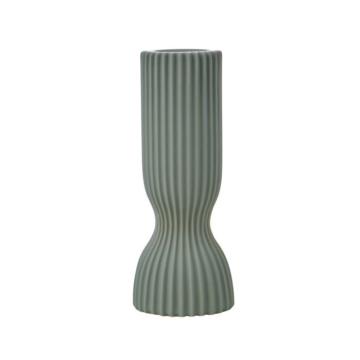 Ribbed Ceramic Vessel - Emporium