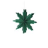 Natalia Paper Dark Green Star Small Decoration