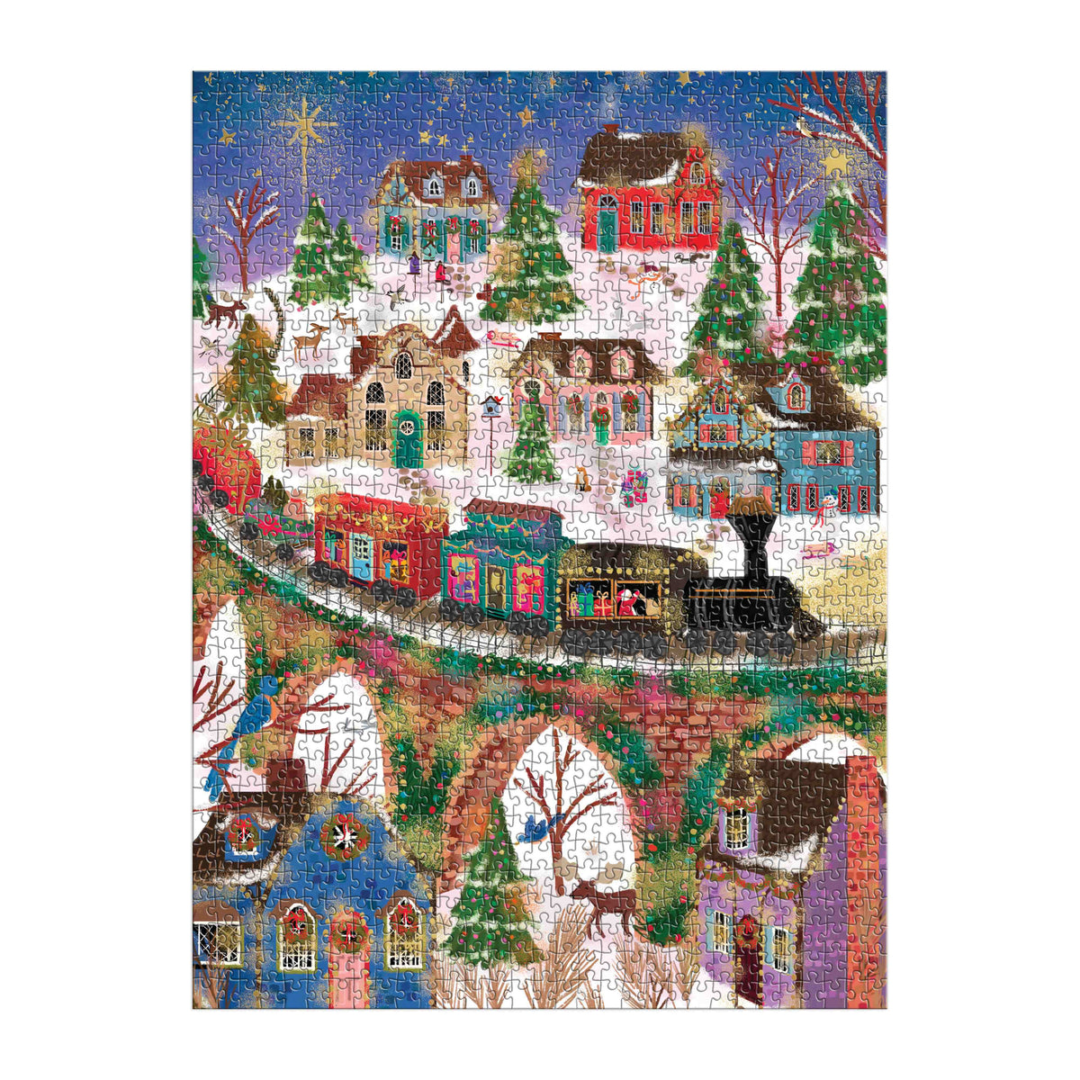 Joy Laforme Twinkletown Express Foil Puzzle - 1000pc