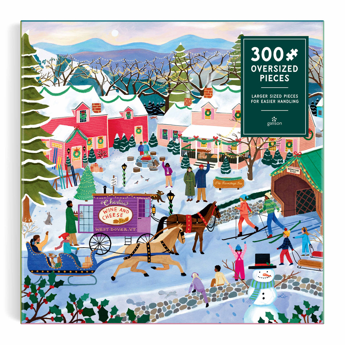 Little Winter Town Puzzle - 300pc