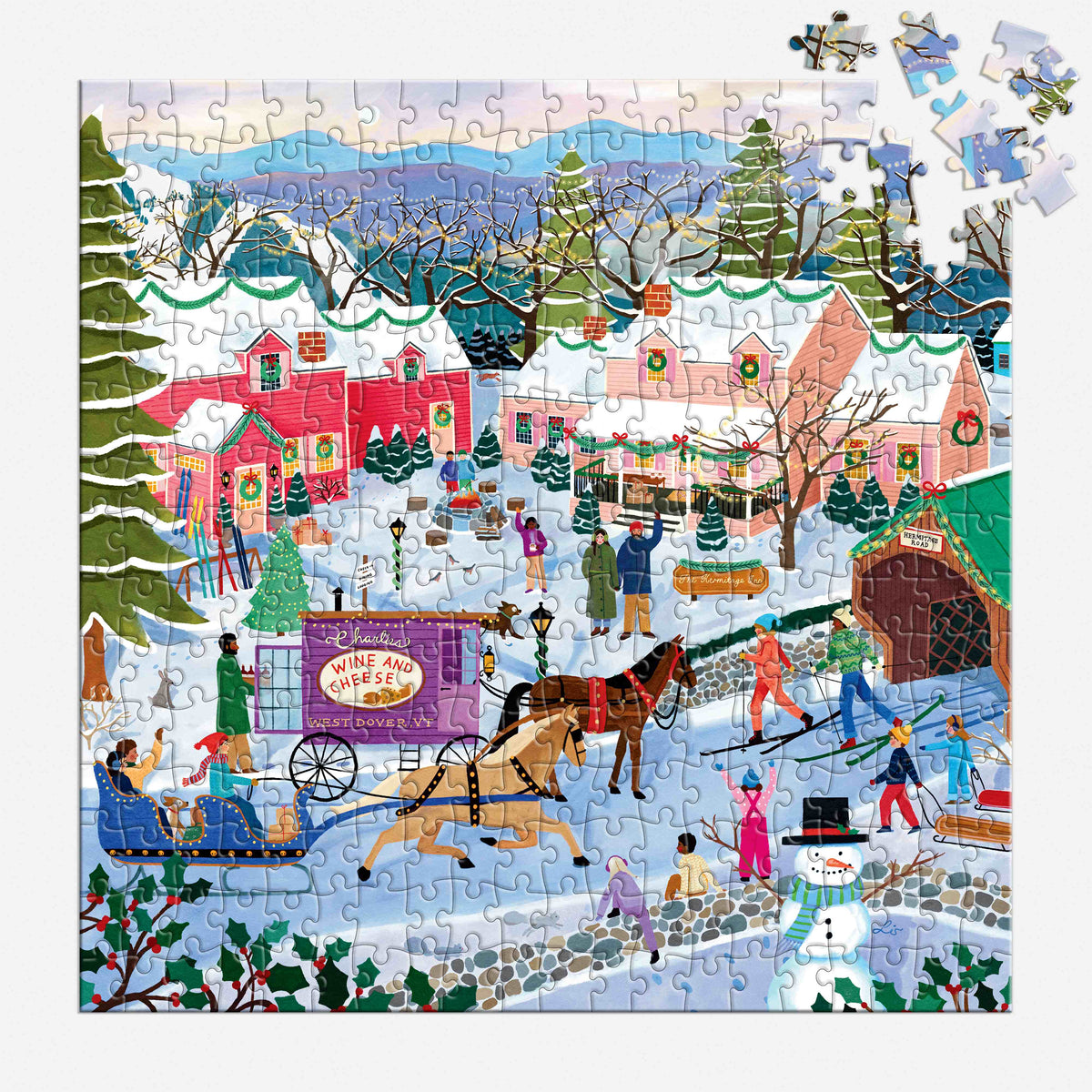 Little Winter Town Puzzle - 300pc