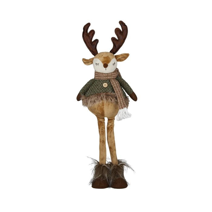 Reindeer Standing Fab 18X47cm