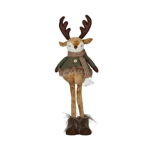 Reindeer Standing Fab 18X47cm