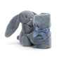Bashful Dusky Blue Bunny Soother- Jellycat