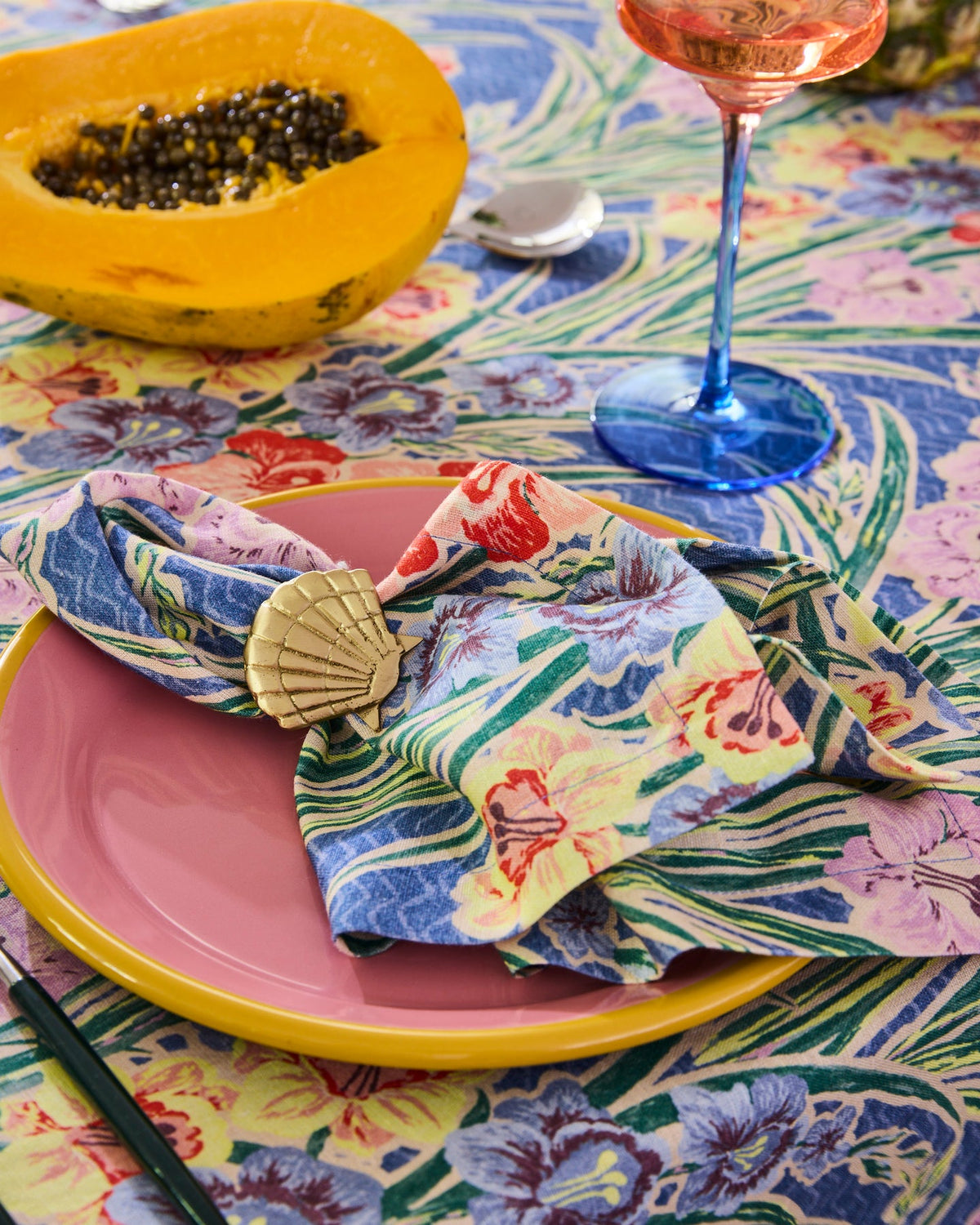 Gladiolus 4P Napkin Set