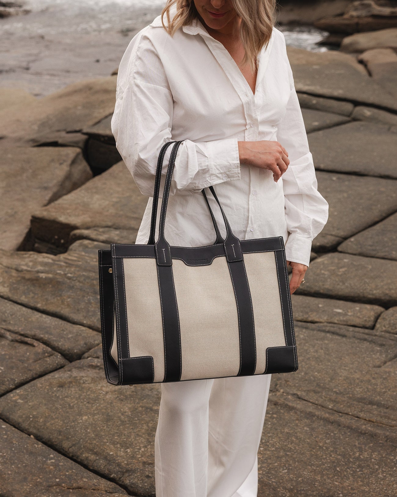 Toorak Canvas Tote Bag - Louenhide