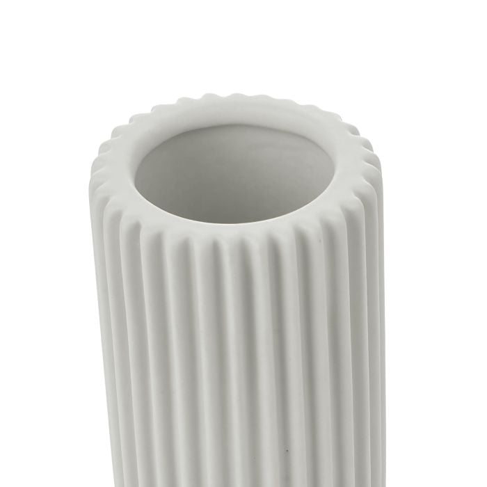 Ribbed Ceramic Vessel - Emporium