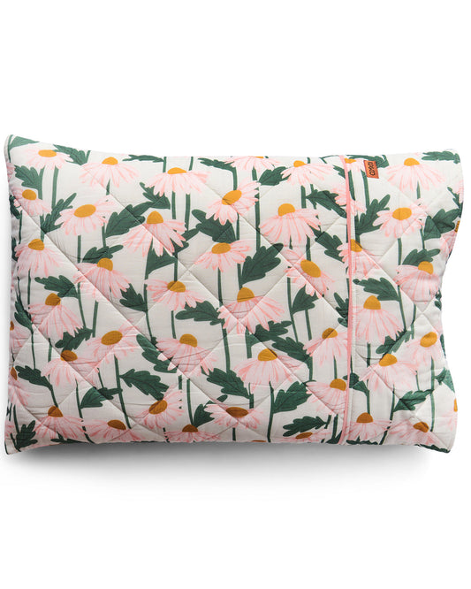 Daisy Bunch Organic Quilted Pillowcases Set 2 - Kip&Co