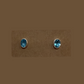 Blue Topaz Studs