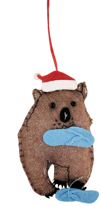 Renee Treml Wombats Hanging Decoration