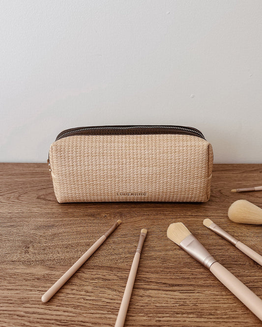 Brianna Makeup Bag Naturals