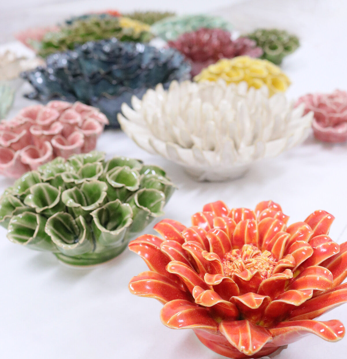 Ceramic Flower Succulent