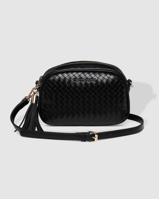 Jacinta Woven Crossbody Bag - Louenhide